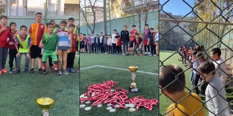 Öğrencilerimizle Futbol Halı Saha Maçı Etkinliği Düzenledik